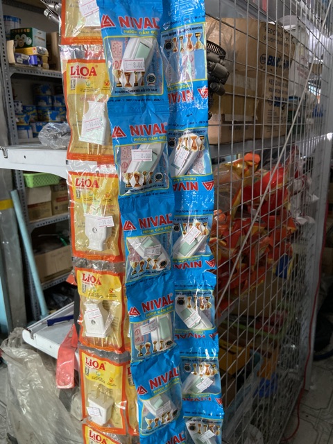 Công tắc ngang dạ quang, công tắc treo quả nhót, phích cắm điện NIVAL  - hàng chính hãng, có sẵn tại cửa hàng
