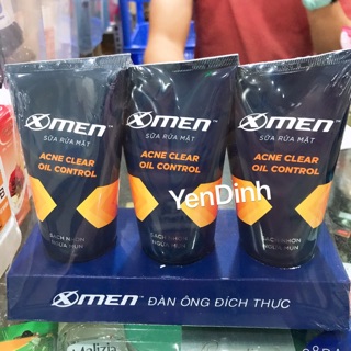 Sữa Rửa Mặt X-Men Sạch Nhờn Ngừa Mụn (100g)