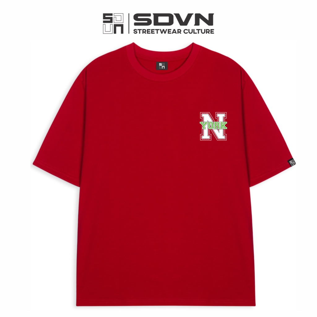 Áo Thun Cotton Unisex Nam Nữ SDVN N York