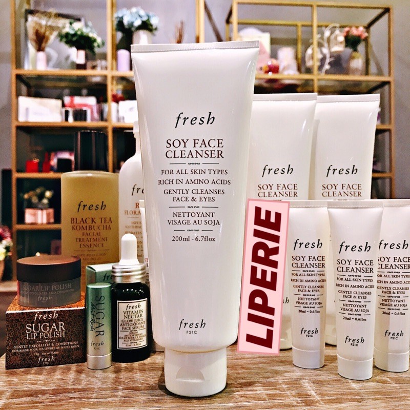 Sữa rửa mặt đậu nành Fresh Soy Face Cleanser