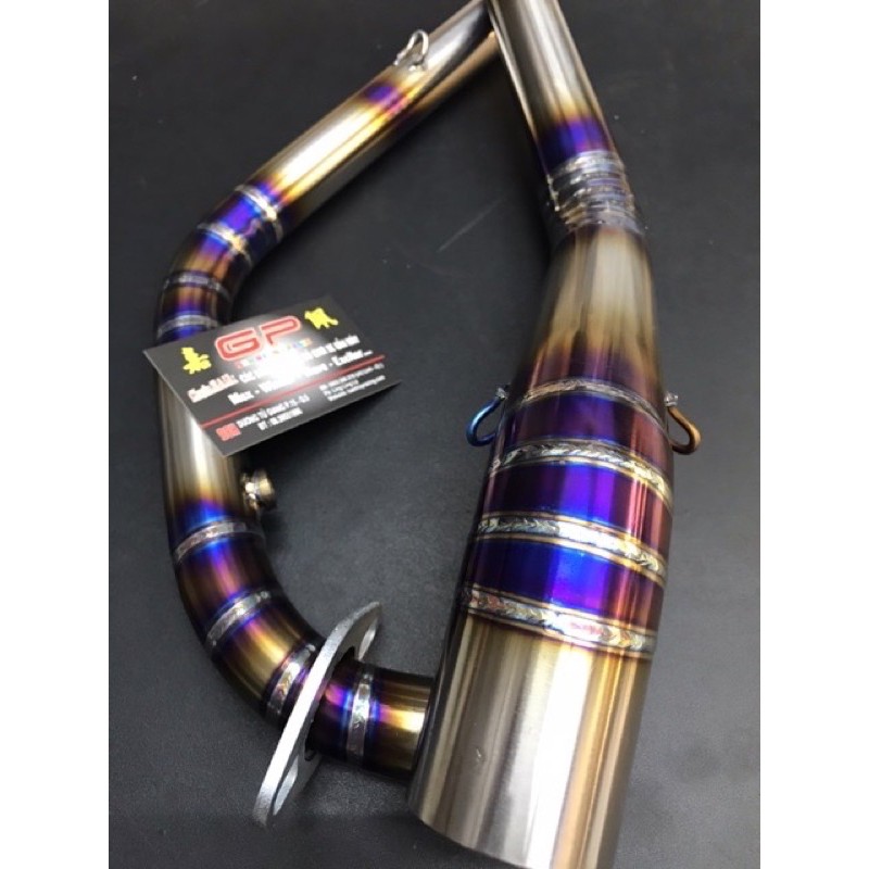 Cổ tăng 2 khúc cổ pô Titan thông dụng các dòng xe Sonic/Winner/satria/raider/ex135/ex150/ex2010