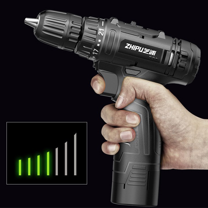 Máy khoan cầm tay bắt vít đa năng dùng pin 12V