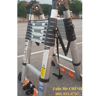 [ RẺ VÔ ĐỊCH ] Thang Nhôm Rút Chữ A 1M9 + 1M9 HAKACHI NHẬT BẢN HM12CP - 3M8 - BH 2 NĂM . MỚI NHẤT. [ SẴN HÀNG ] [ SẴN HÀ