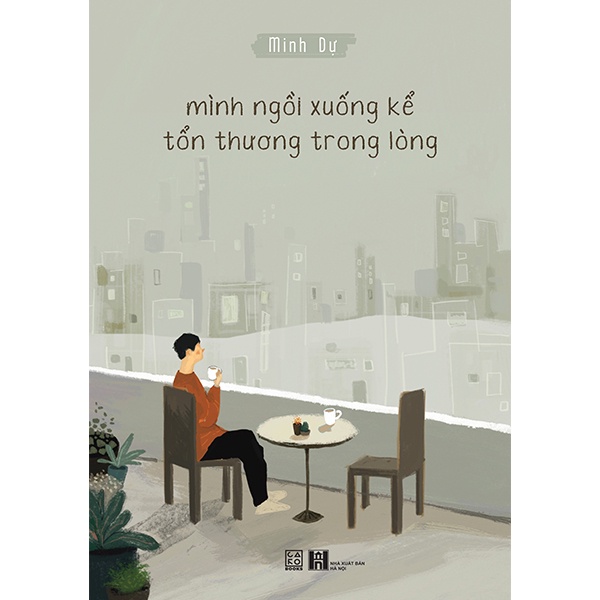 Sách Mình ngồi xuống kể tổn thương trong lòng
