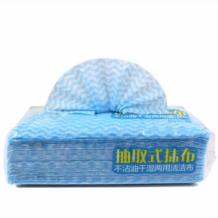 80 Cái khăn lau bàn/ chén dĩa XIAODUOJIAJU thấm nước bằng vải không dệt dùng một lần