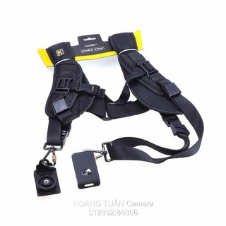 Dây ĐEO 2 MÁY thao tác nhanh double quick strap Caden