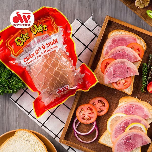 Chân Giò Ủ Muối Đức Việt 450g/ Quả