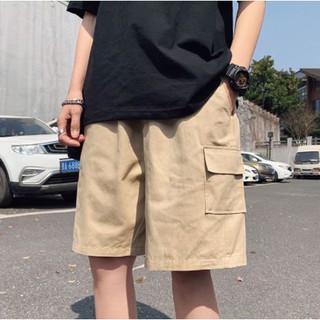 Quần short kaki Unisex nam nữ phong cách Ulzzang dễ phối đồ
