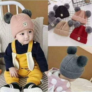 Combo mũ len cho bé các loại