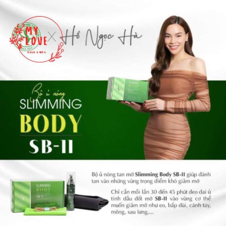 ☘️ Bộ Ủ Nóng Thải Mỡ Slimming Body II -hàng chính hãng SLIMMING CARE giảm mỡ bụng hiệu quả