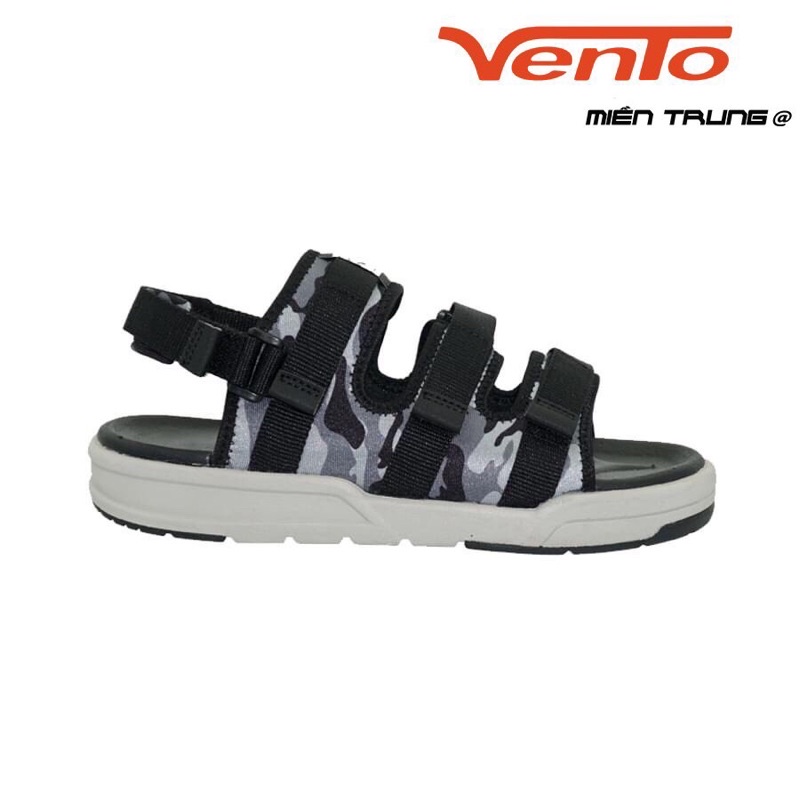 [BẢO HÀNH CHÍNH HÃNG] Giày Sandal nam nữ Vento SD-1001, NV1001 màu đen trắng, đỏ, xanh camo, đen camo, xanh lá