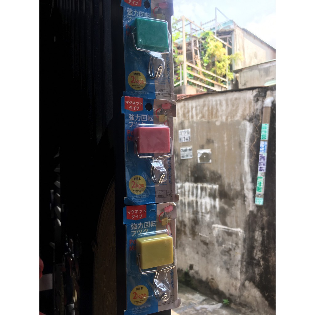 [GIẢM GIÁ 3 NGÀY] Móc Treo Nam Châm Nhật Bản – Lực Giữ 2Kg – Dạng Móc Treo Hỏi (CAM KẾT HÀI LÒNG) | BigBuy360 - bigbuy360.vn