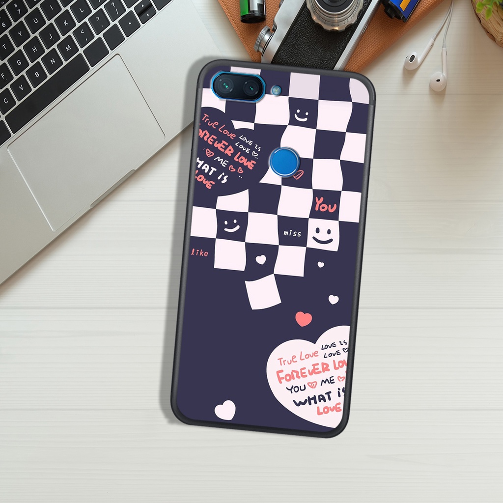 Ốp Lưng XIAOMI MI 5X - MI A1 - MI 8 LITE - MI 8 - MI 8 SE , In Hình &quot;Black Heart&quot; Phong Cách Đẹp.
