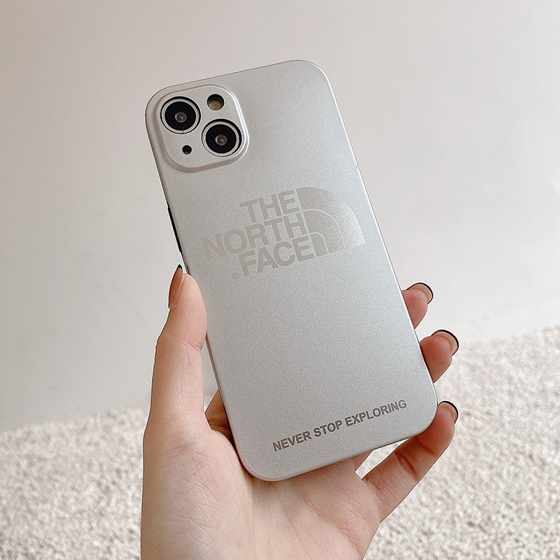 Ốp Điện Thoại Dẻo Họa Tiết Logo North Face Thời Trang Chống Sốc Cho iPhone 13 12 11 Pro MAX X XR XS MAX 7 8 Plus