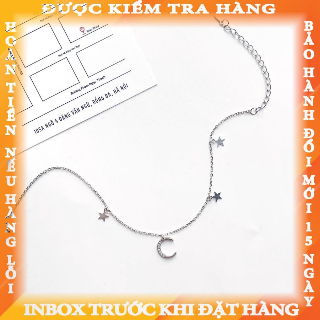 Lắc chân bạc Miuu Silver Julia Moon lylongy