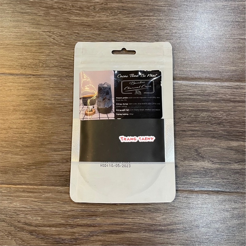 Bột cacao than tre Nhật 50g