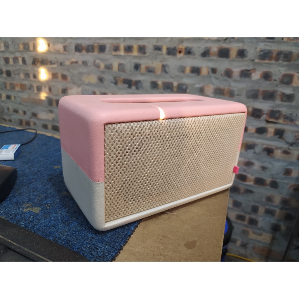 combo Vỏ box đã bọc da kiểu dáng MarshaII KT 23x14x13.5 kèm theo e căng mashall và 2 cộng hưởng 2 bên.