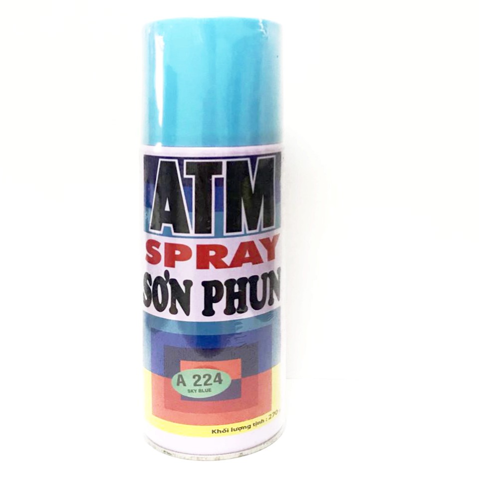 Sơn xịt ATM SPRAY cầm tay sơn phun cao cấp nhiều màu sắc GreenNetworks