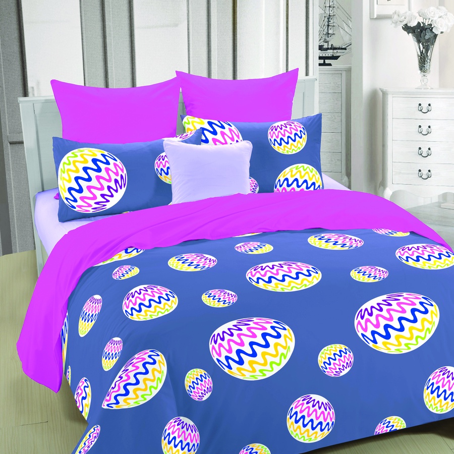 Bộ ga áo gối Micro Satin NV Urban Romance 1m6x2m +20cm