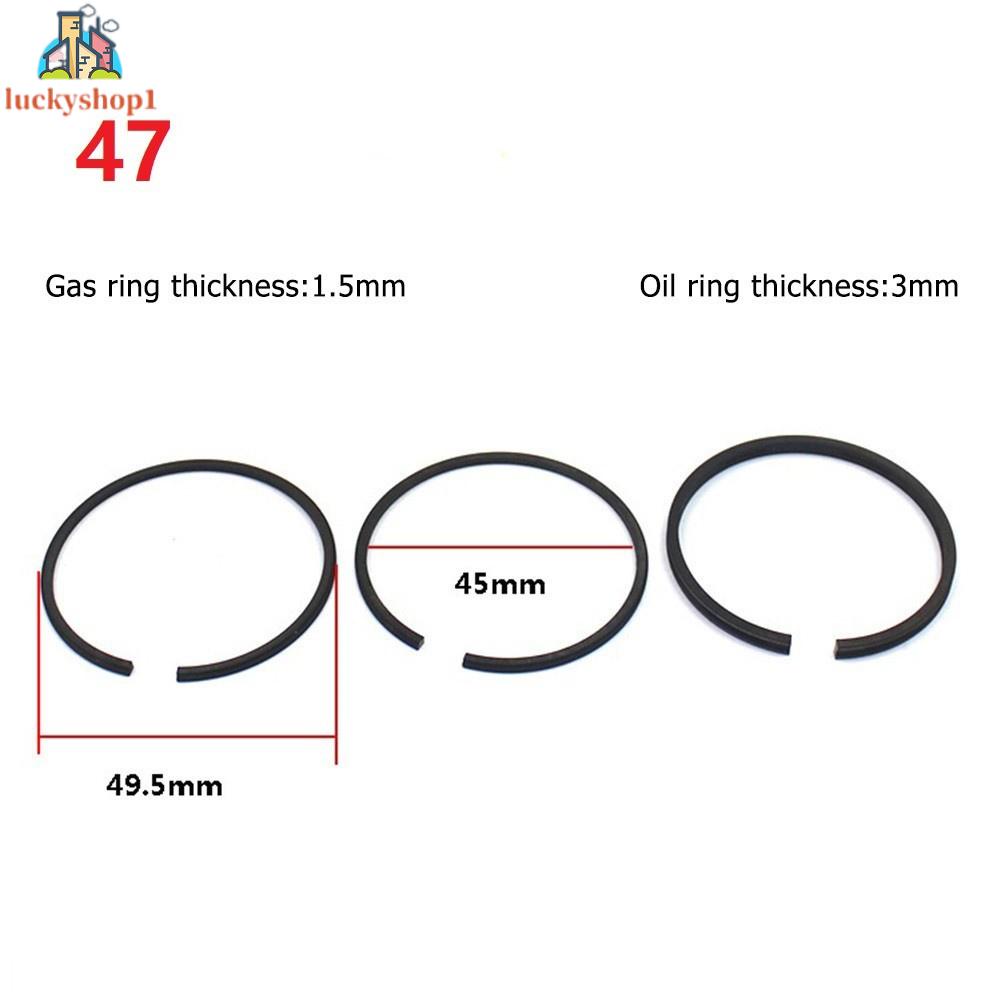 Cao cấp đặc biệt 42/47/48/51/65mm Phụ tùng máy nén khí 48 piston+vòng piston