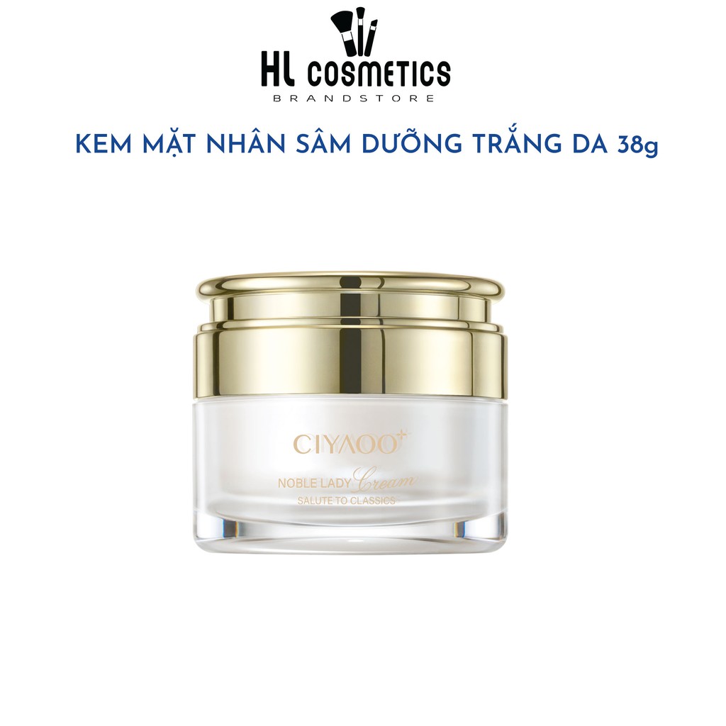 Kem Dưỡng Trắng Da Mặt Nhân Sâm CIYAOO 38g Cấp Dưỡng Ẩm Làm Mờ Thâm Nám Tàn Nhang QX0017