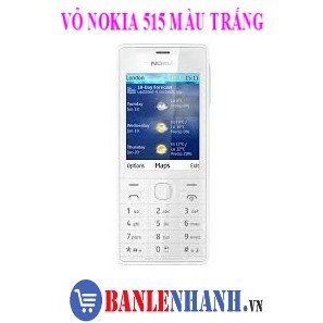 VỎ NOKIA 515 MÀU TRẮNG