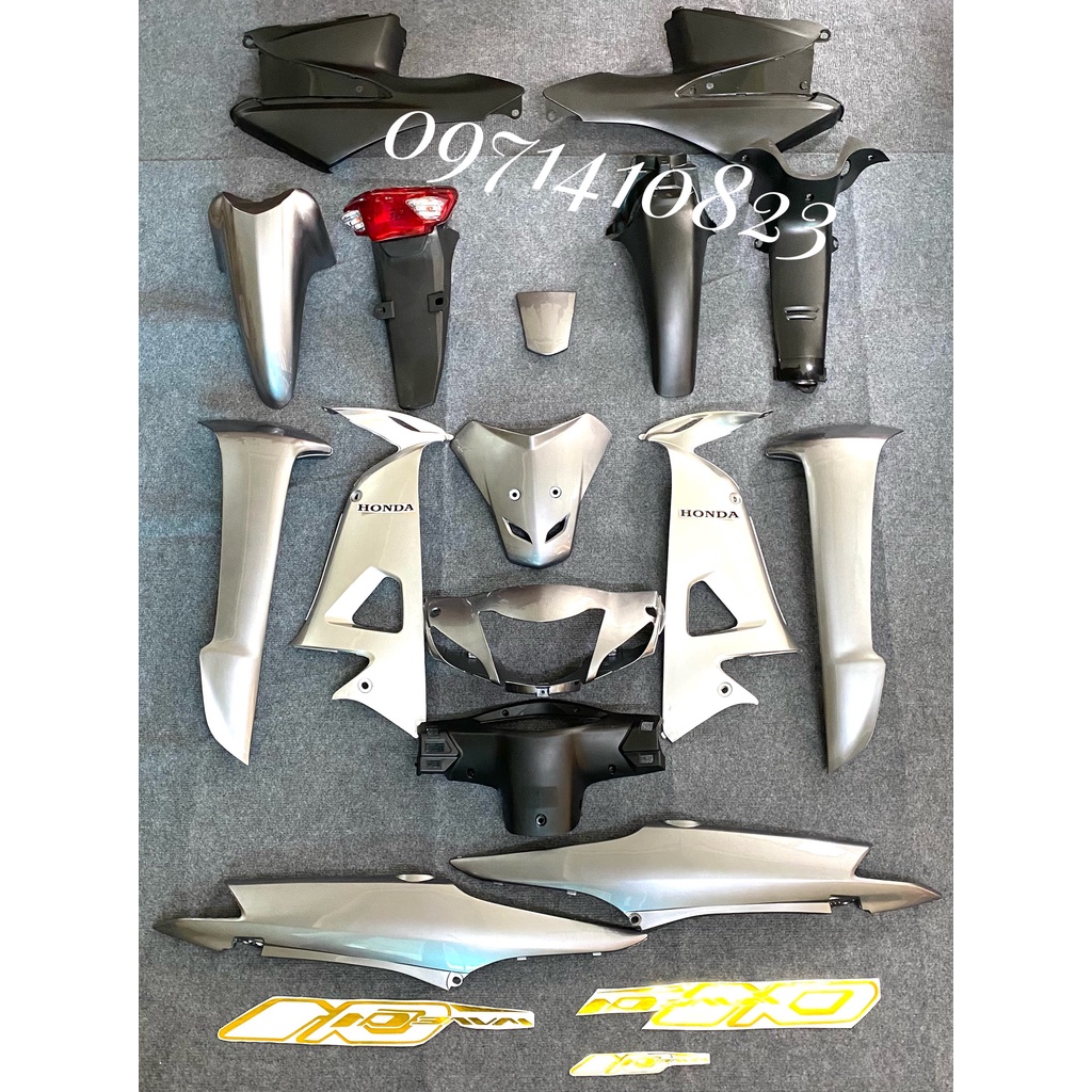 Dàn Áo - Bộ Vỏ Nhựa Wave Alpha 100 - Wave 50cc - Wave Rs