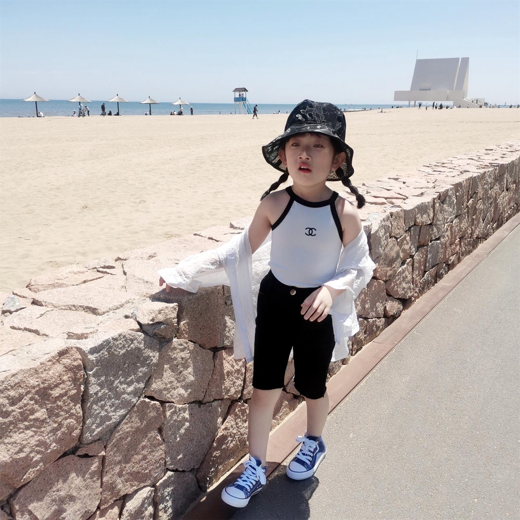 Áo Tank Top Sát Nách Thời Trang Mùa Hè Cho Bé Gái 1-6 Tuổi