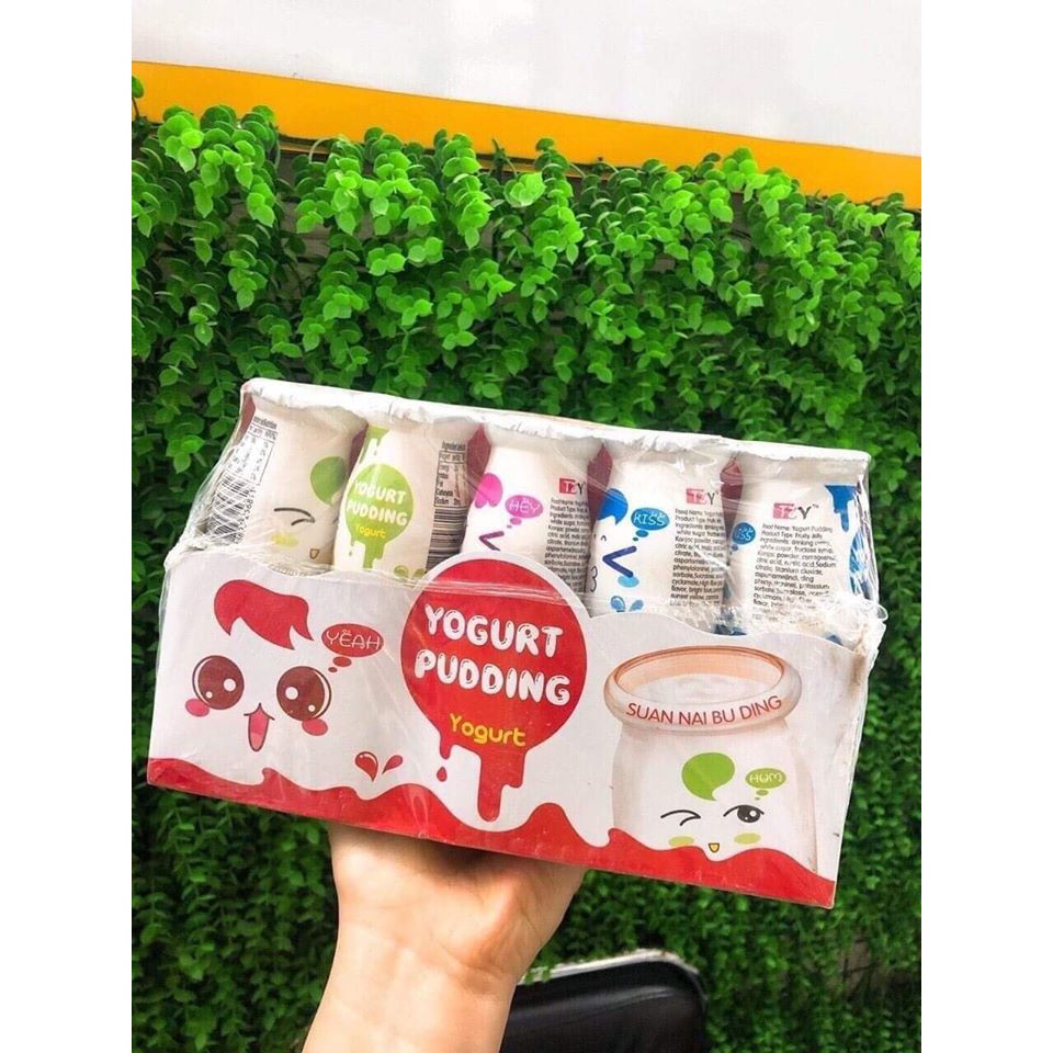 Pudding Yogurt - Pudding Trứng - Giá Dùng Thử 3k/hộp