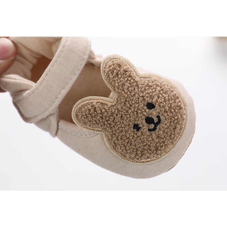 Giày Cotton Đế Mềm Chống Trượt Thời Trang Xuân Thu Cho Trẻ Em