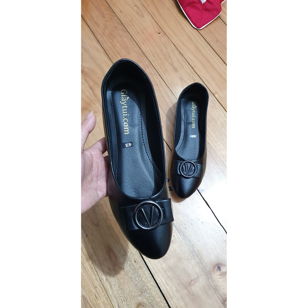 { BIG SIZE } { ẢNH THẬT } giày búp bê nữ mác 04, giày bệt nữ số to từ 36 đến 39,40,41,42 | BigBuy360 - bigbuy360.vn