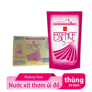 [THÙNG 24 BỊCH] Nước Xịt Ủi Thơm Quần Áo Essence - màu Hồng (HSD: 03/2020)