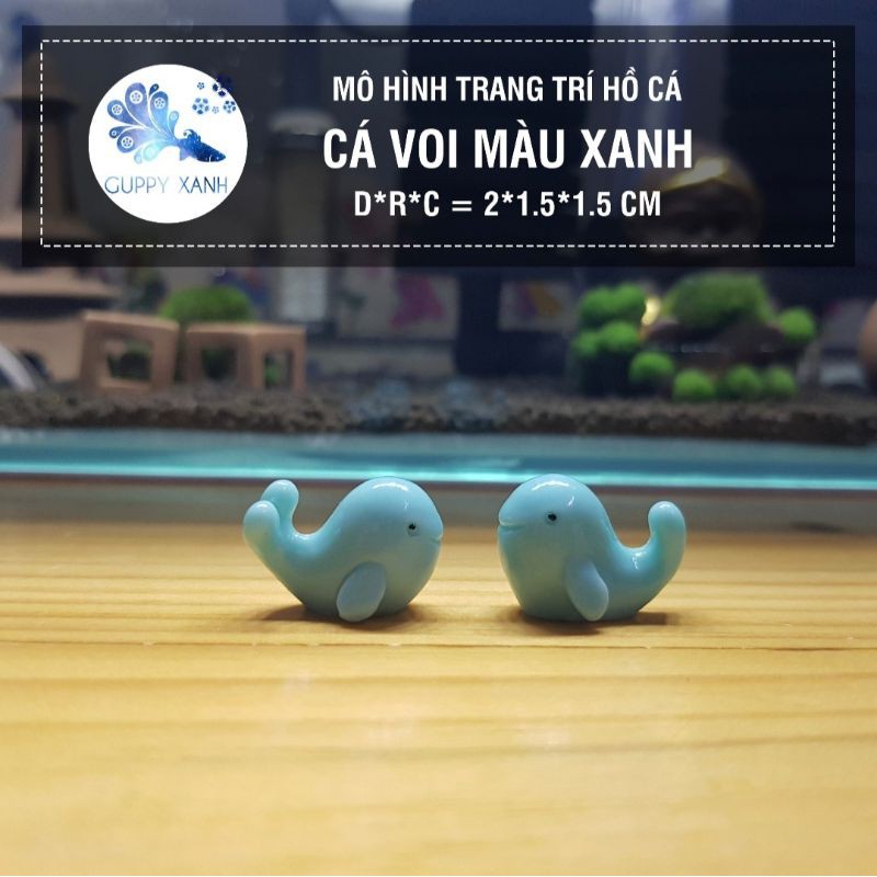 Mô hình trang trí cho hồ thủy sinh, tiểu cảnh, sen đá - Cực dễ thương và rẻ