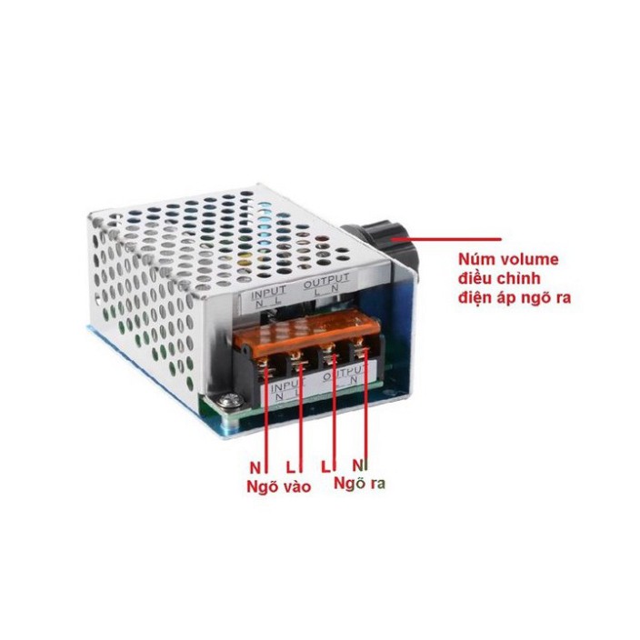 Module Điều Chỉnh Điện Áp Cao Dimmer 4000W