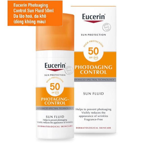 Kem chống nắng Eucerin Photoaging Control/Oil Control -kiềm dầu