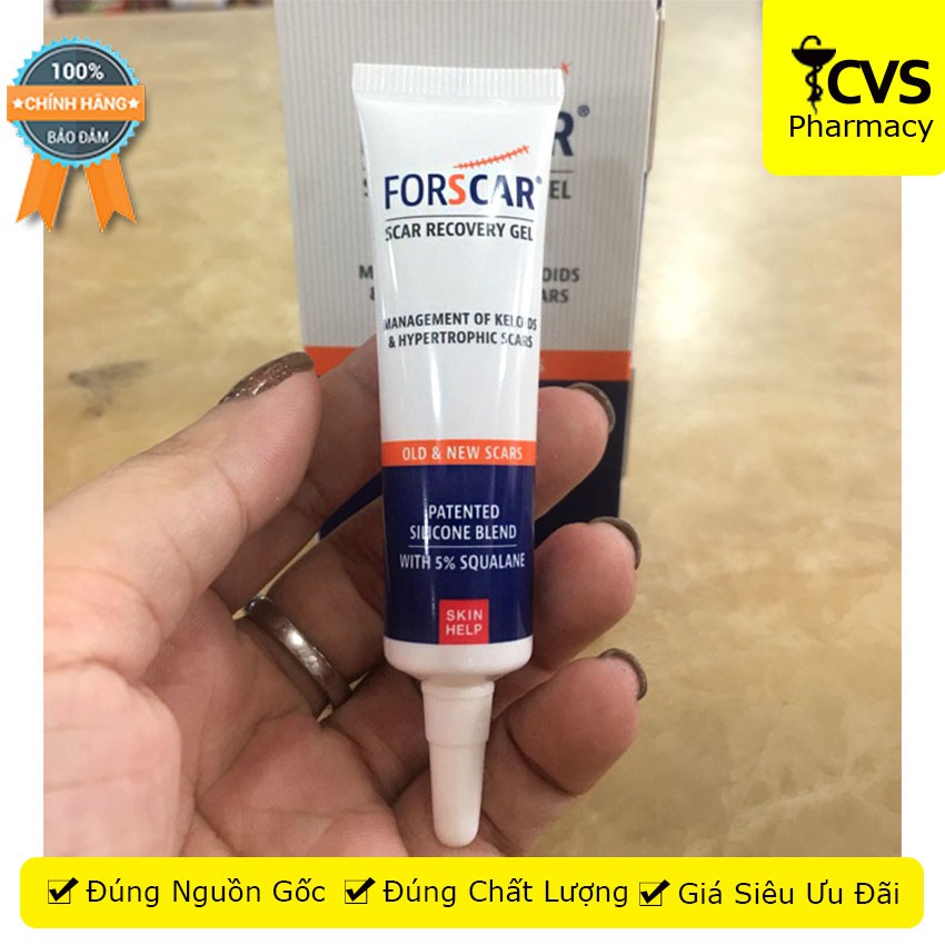 Gel Forscar – Gel Ngừa Sẹo Nhập Khẩu Châu Âu – Tuýp 10ml – cvspharmacy