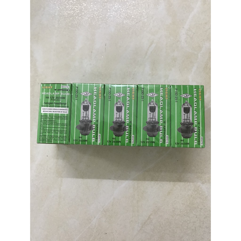 Bóng đèn hỏa tiển H4 2chân- 12V35W