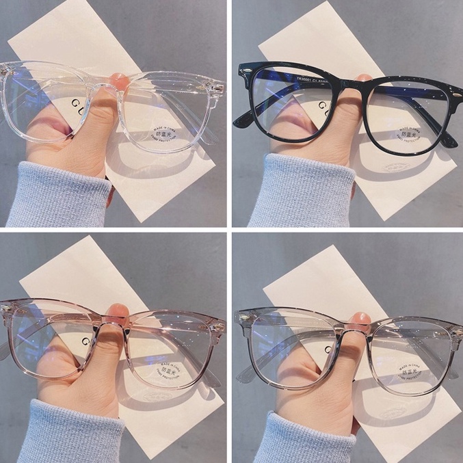 ✨✨Mắt kính gọng tròn chống ánh sáng xanh thời trang retro sành điệu