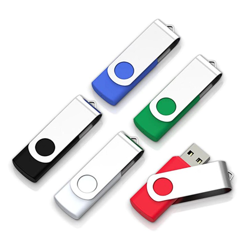 Usb 2.0 8gb Tích Hợp Đèn Led Màu Xanh Dương / Đỏ / Trắng / Xanh Lá