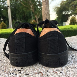 Giày Chuck 2 AllStar Classic Cổ Thấp Nữ Full Đen