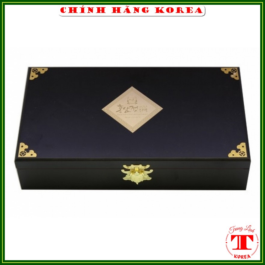 Cao hồng sâm hộp gỗ đen hàn quốc, 4 lọ x 250gr - Cao sâm hàn quốc 6 năm tuổi thượng hạng - tranglinh