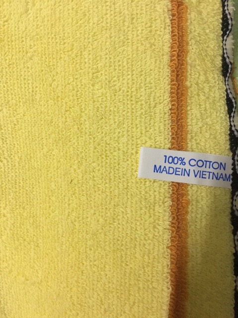 Khăn mặt KIBA siêu mềm cho bé 100%cotton