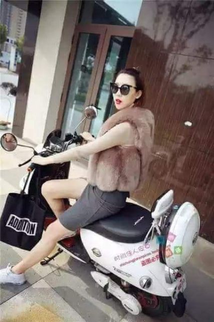 Áo lông thỏ gilê