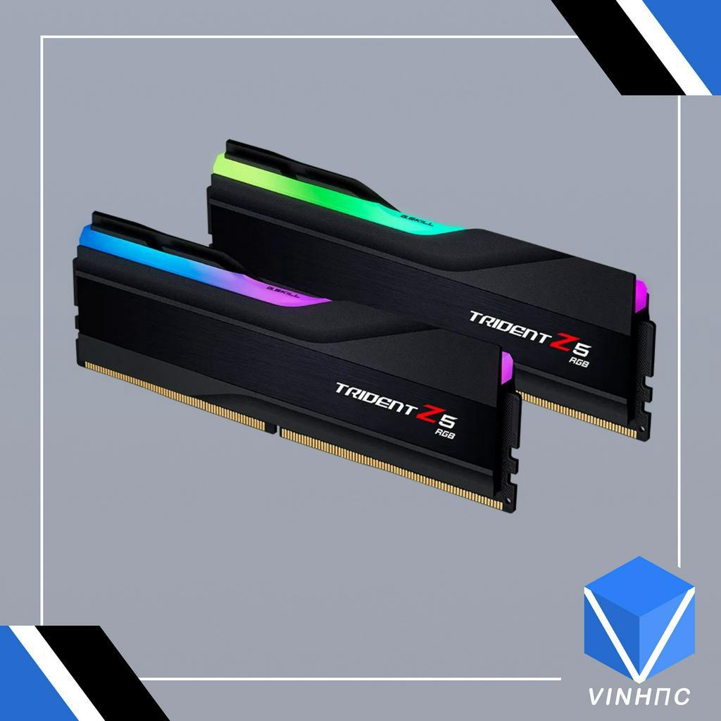 Ram G.SKILL TRIDENT Z5 RGB BLACK 32GB 7200MHz DDR5  F5-7200J3445G16GX2-TZ5RK