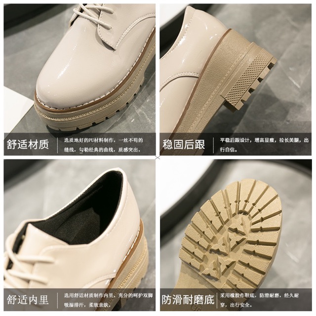 (ORDER) Giày oxford bóng đế 7cm | BigBuy360 - bigbuy360.vn