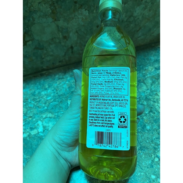 Dầu ăn Great Value Classic Olive USA