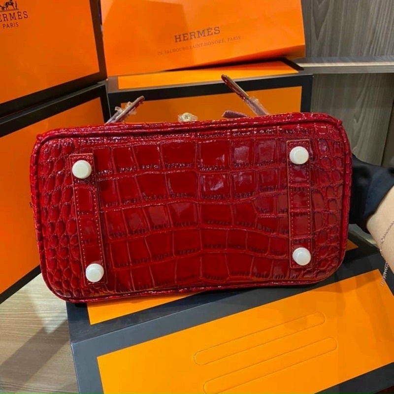 Túi quai xách công sở da bóng