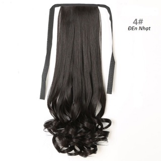 Tóc giả cột xoăn đuôi 48cm