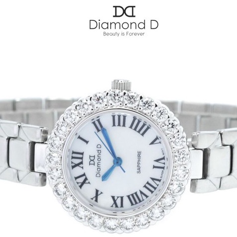 Đồng hồ nữ Diamond D DM63055 - Size mặt 28 mm