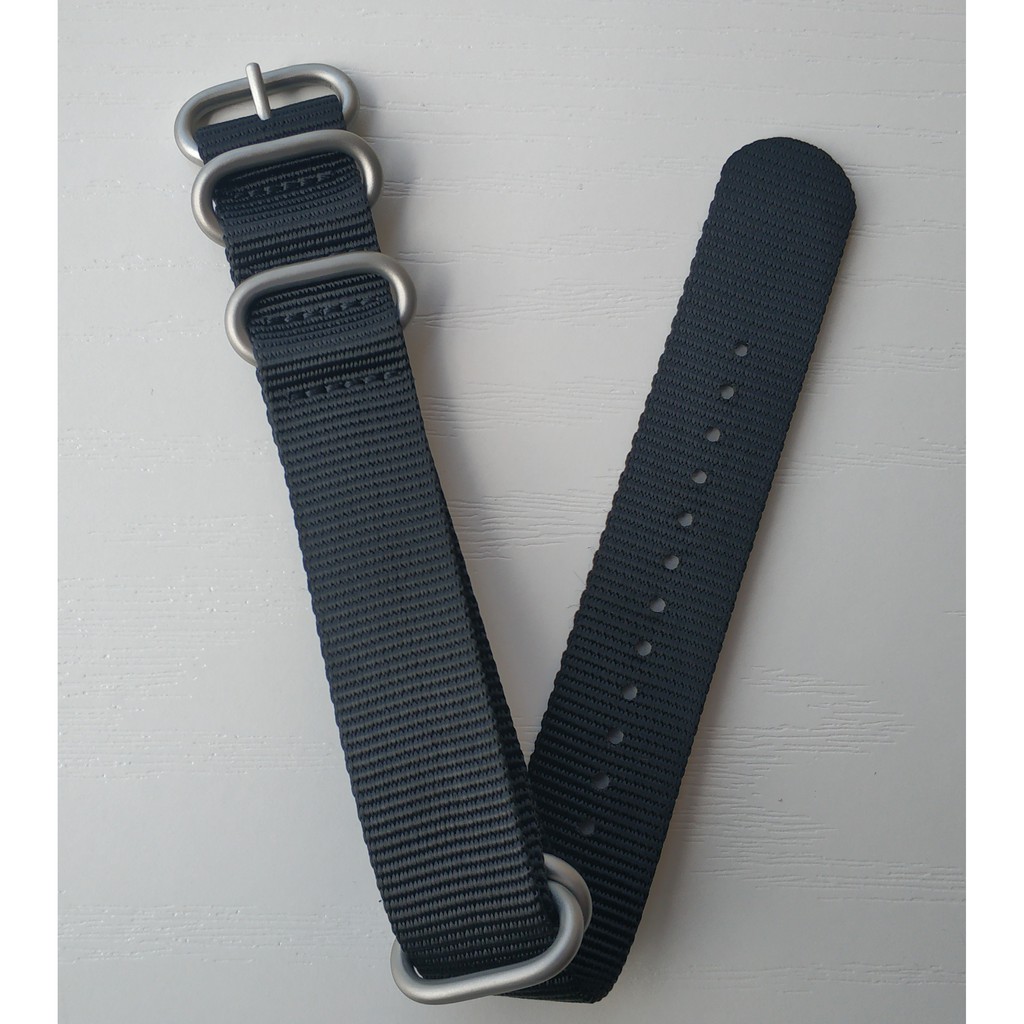 Dây đeo đồng hồ Nato dày 18mm Zulu Dây đeo 22mm Dây đeo Perlon 24mm Vòng đeo tay Người đàn ông dây đeo 26mm Đồng hồ Nylon cho phụ nữ